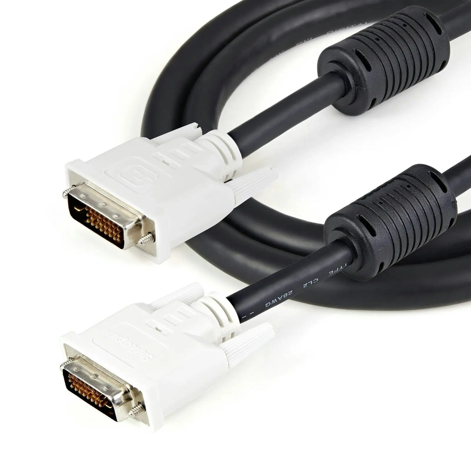 Star Tech 1M DVI-D 25 Pin M/M Computer to Projector/Monitor Dual Link Cable