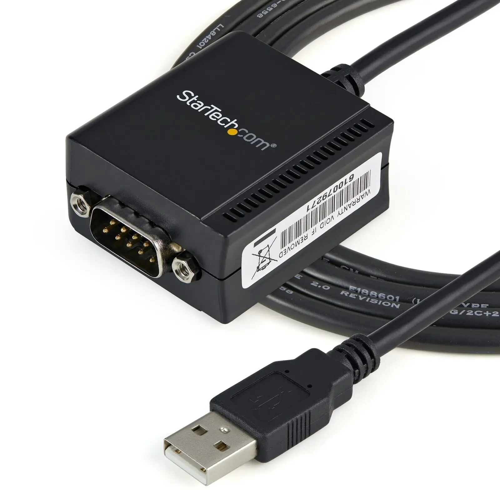 Star Tech 1-Port FTDI USB to Serial RS232 Adapter Cable Cord for Laptop/Computer