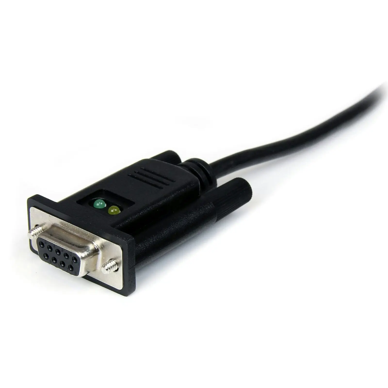 Star Tech USB to Null Modem RS232 DB9 Serial DCE Adapter Cable w/ FTDI for PC