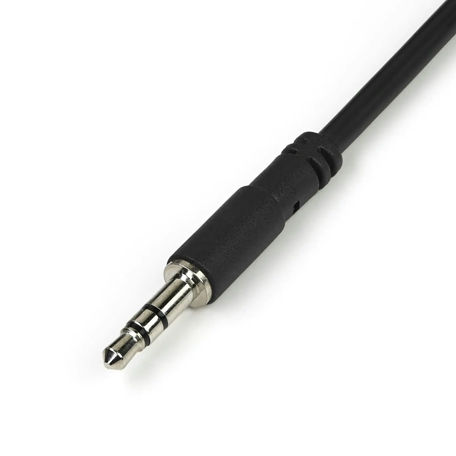 Star Tech Slim Stereo Splitter/Y-Cable Headphone Jack Male to 2x 3.5mm Female