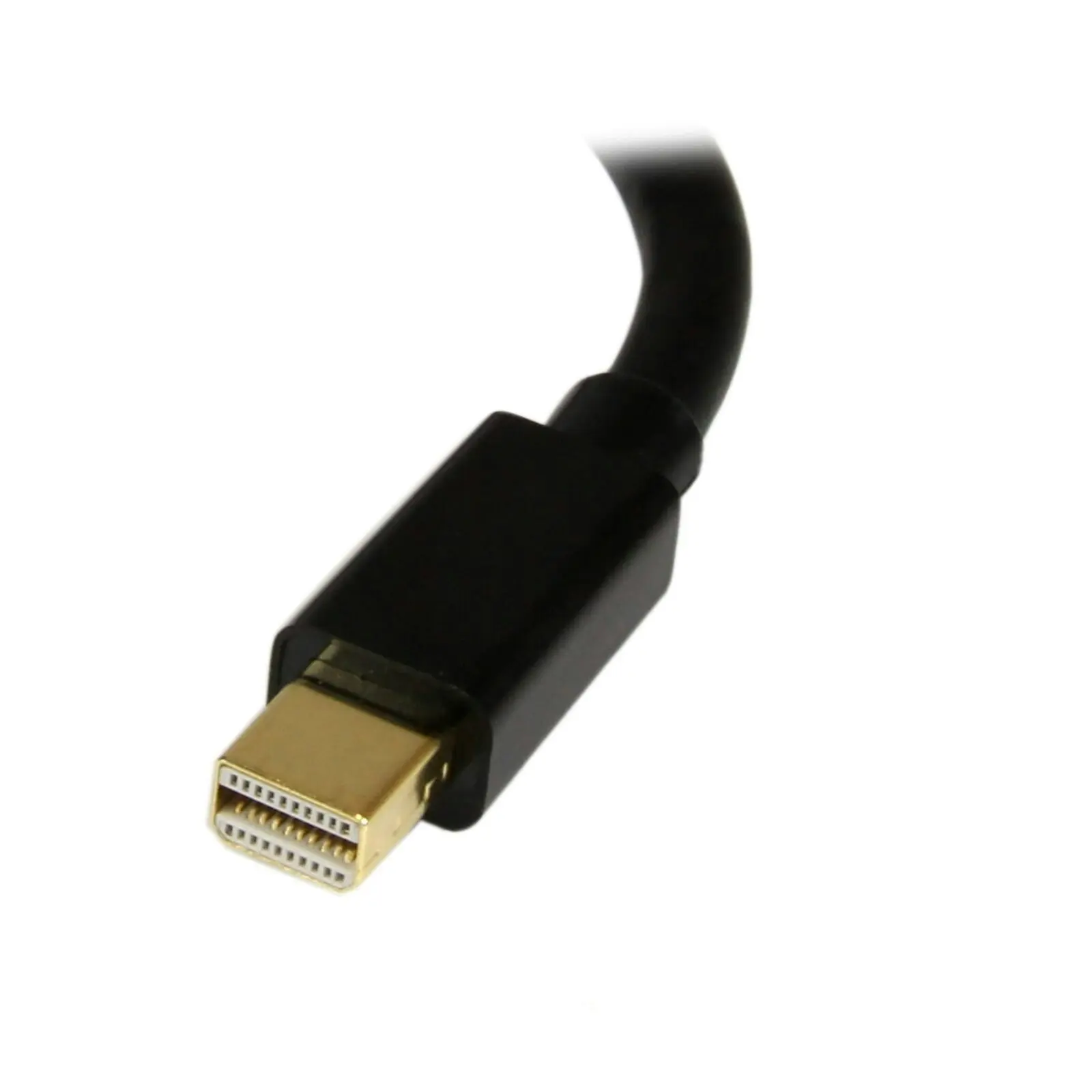 Star Tech Mini DisplayPort To DisplayPort Adapter 60hz Male To Female  Black 6in