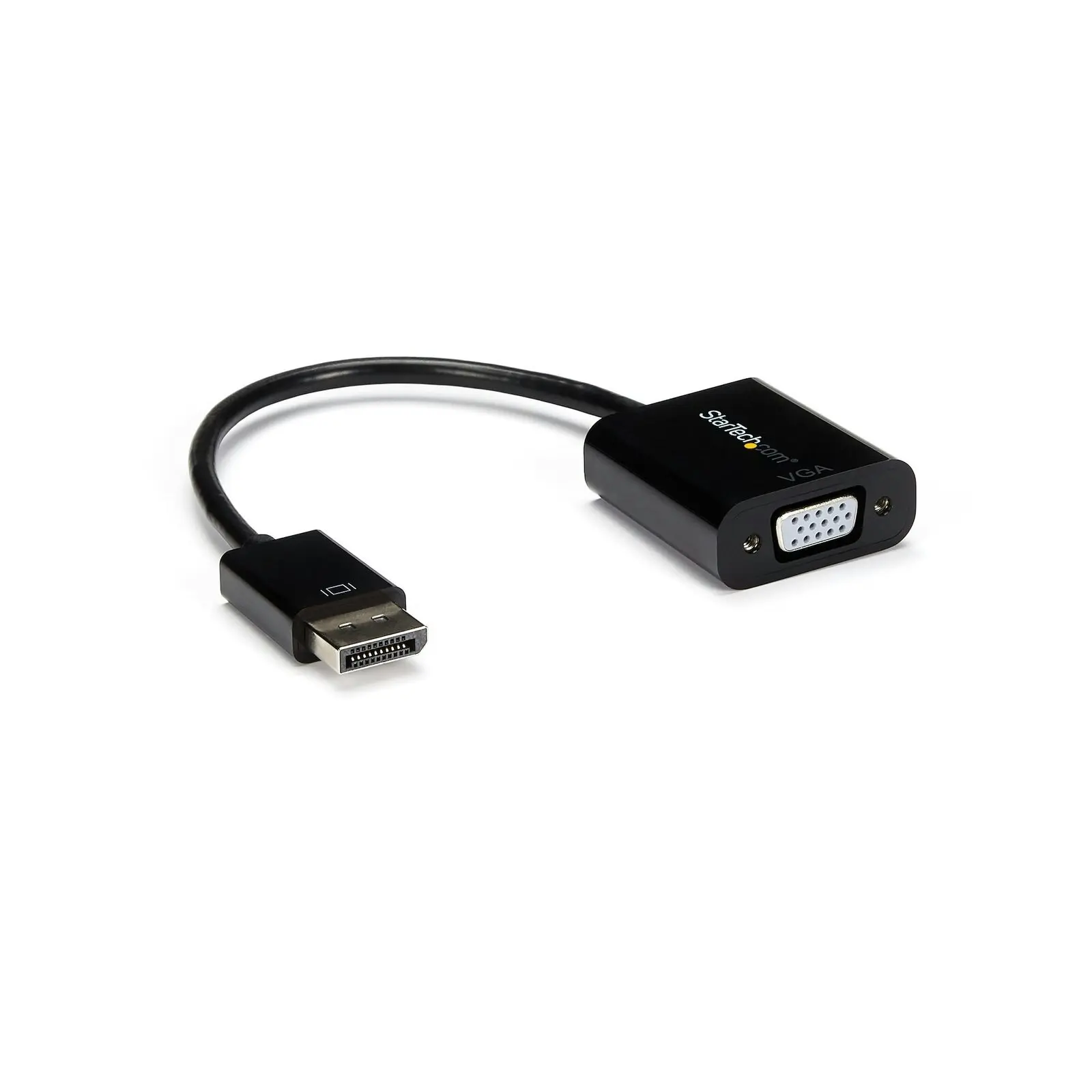 Star Tech DisplayPort Male to VGA Adapter Female Converter 1080p/60Hz Black