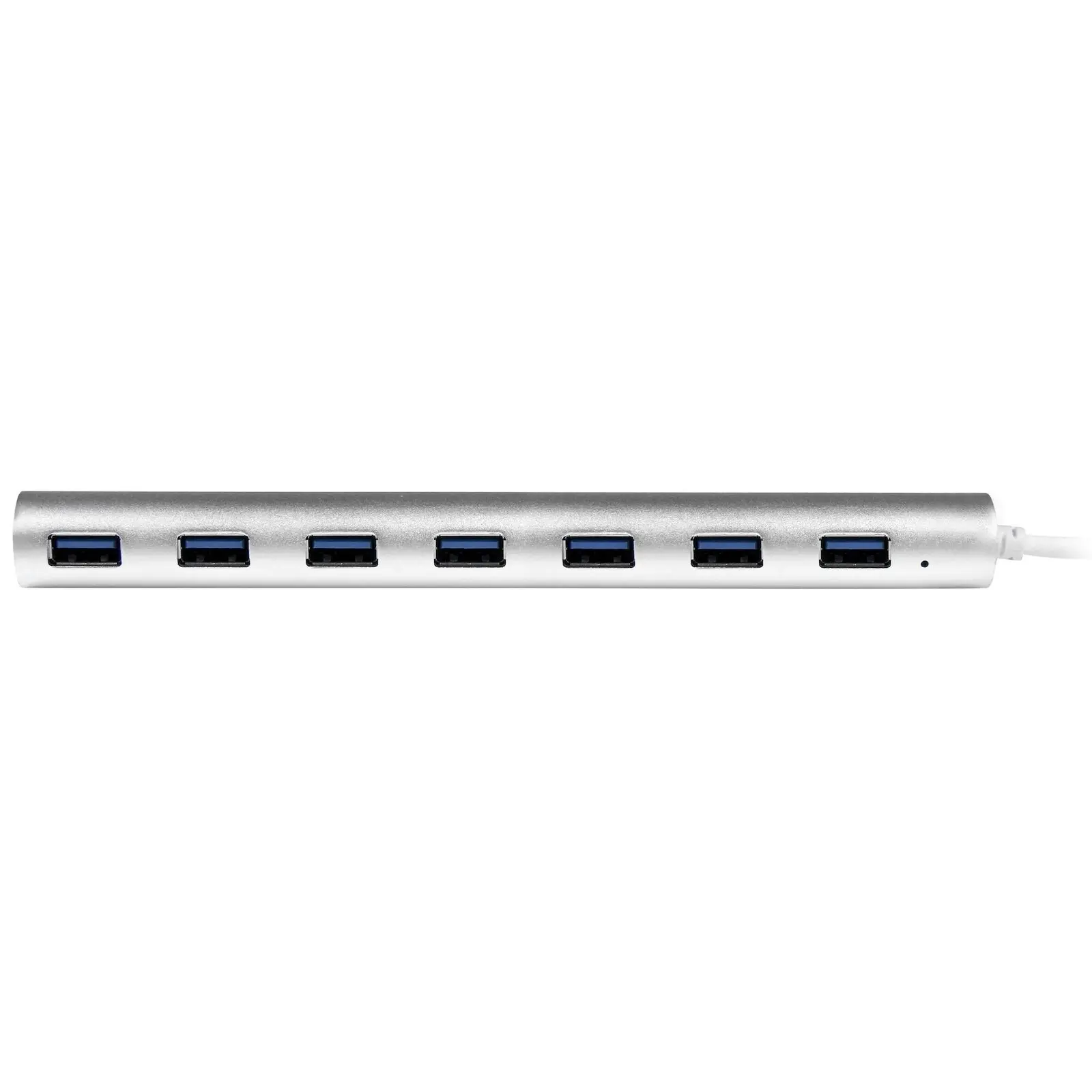 Star Tech 7 Port 5Gbps 3.0 USB Hub w/ 38in Cable/20W Power Adapter for Mac WH/SL