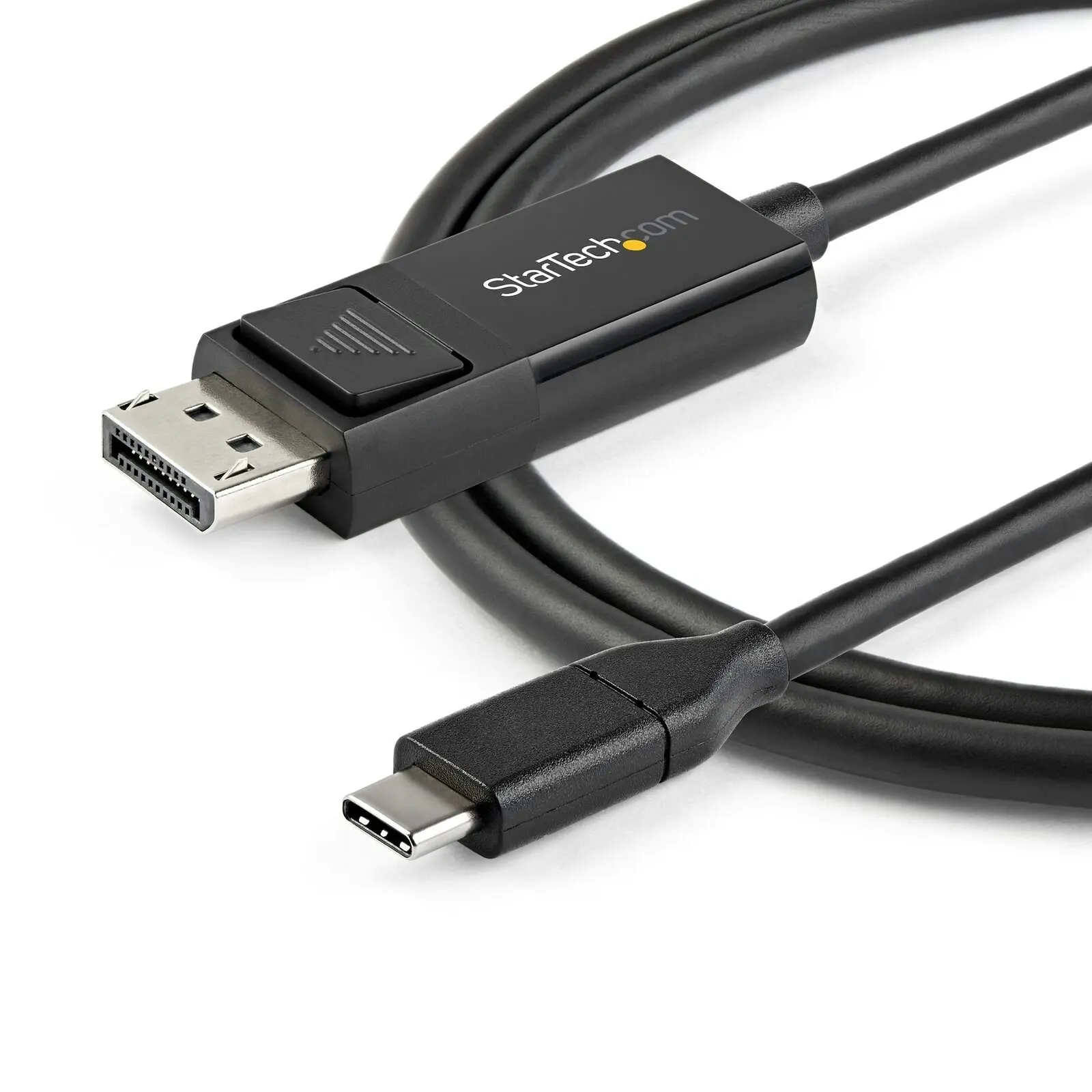 Star Tech 1m BLK USB C To DisplayPort 1.2 Reversible Adapter 4K/60Hz Windows/Mac