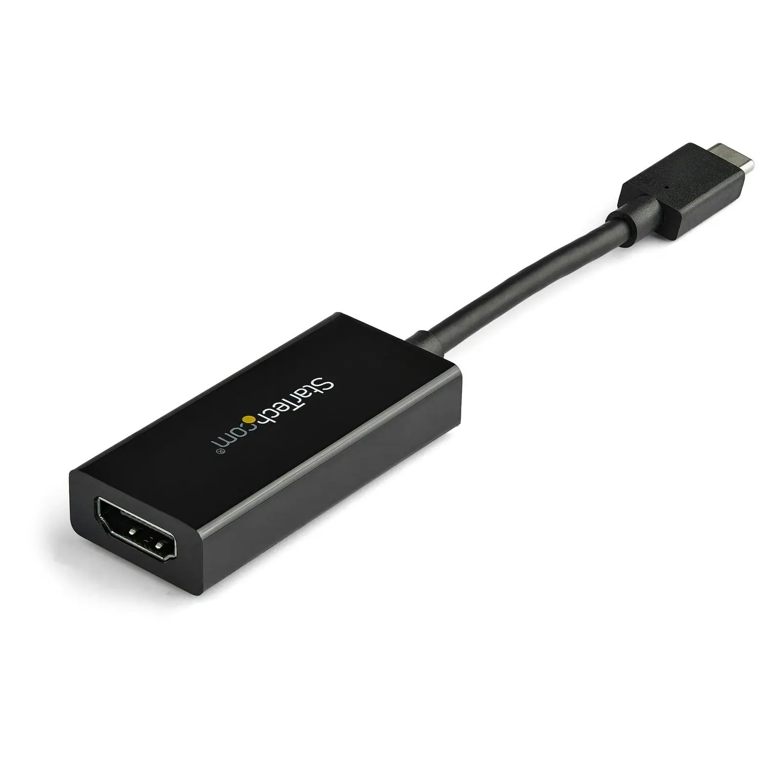 Star Tech USB-C To HDMI Adapter w/ HDR 18Gbps 4K/60Hz BLK PC/Laptop/Projector