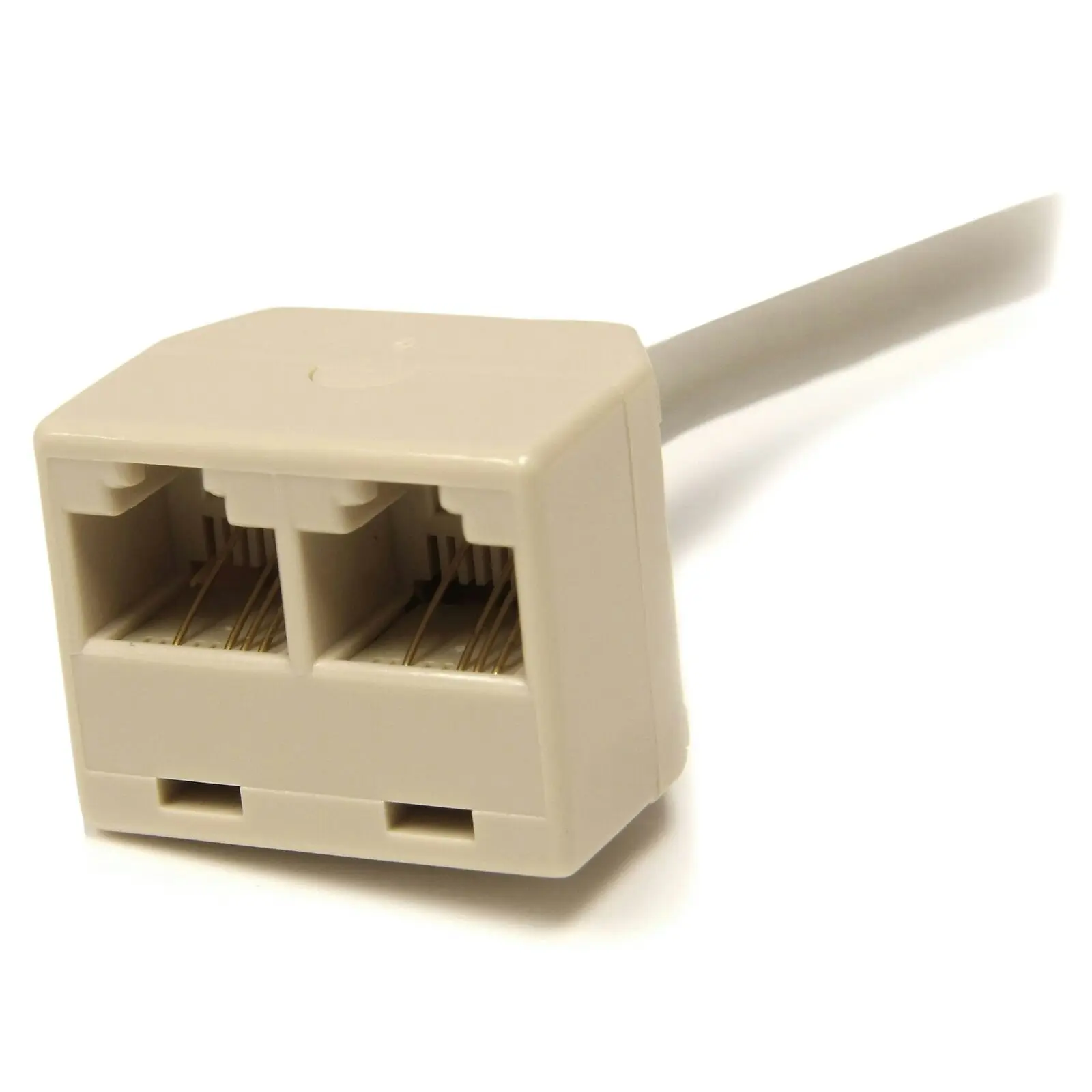 Star Tech 2-to-1 RJ45 Splitter Cable Adapter Female To Male PC/Servers/Network