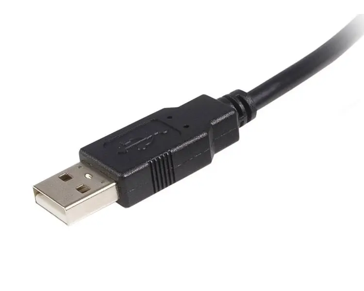 Star Tech 2m USB 2.0 A To B Cable - Male To Male 480Mbps Printers/USB HDD BLK