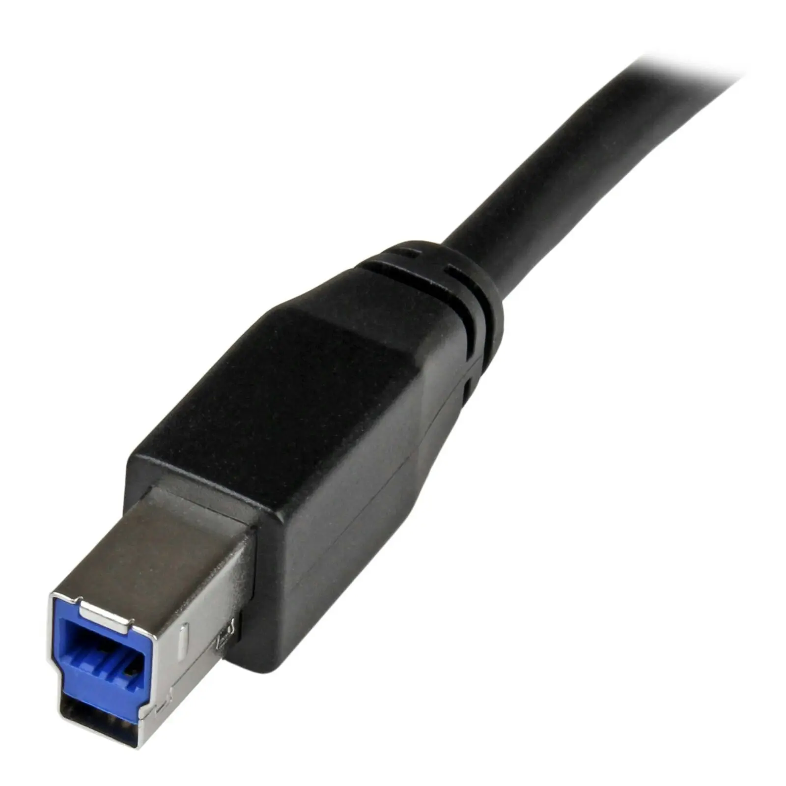 Star Tech 5m Active USB 3.0 5Gbps USB-A To USB-B Cable For PC/Laptop Black