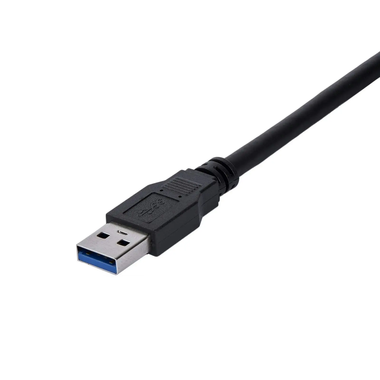 Star Tech 1m SuperSpeed USB 3.0 5Gbps Extension Cable Male To Female Black