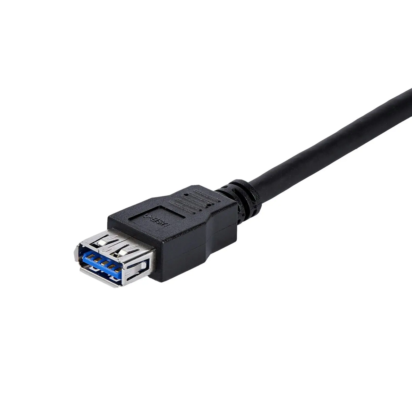 Star Tech 1m SuperSpeed USB 3.0 5Gbps Extension Cable Male To Female Black