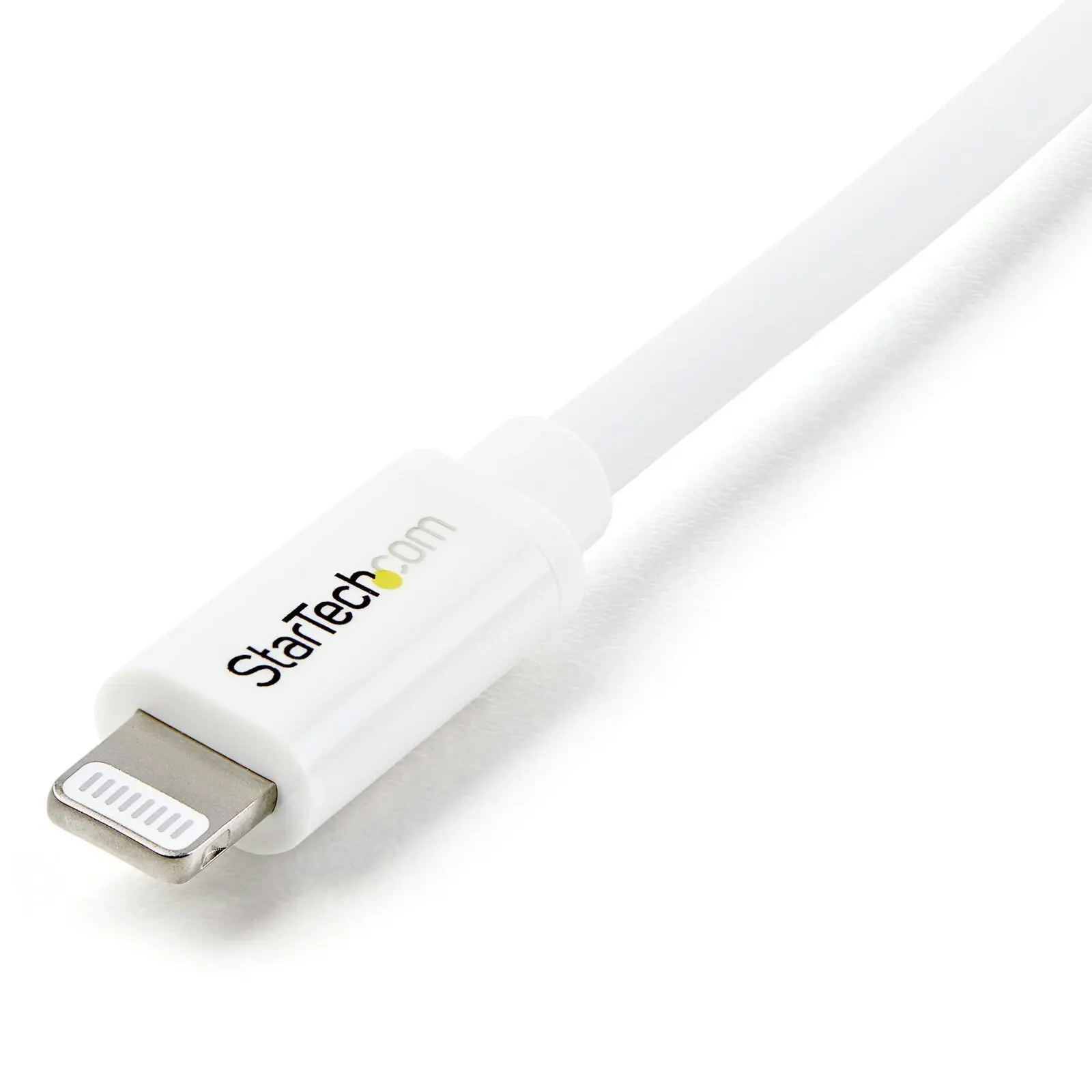 Star Tech 2m USB To Lightning Cable For iPhone/iPod/iPad Fast Charging White