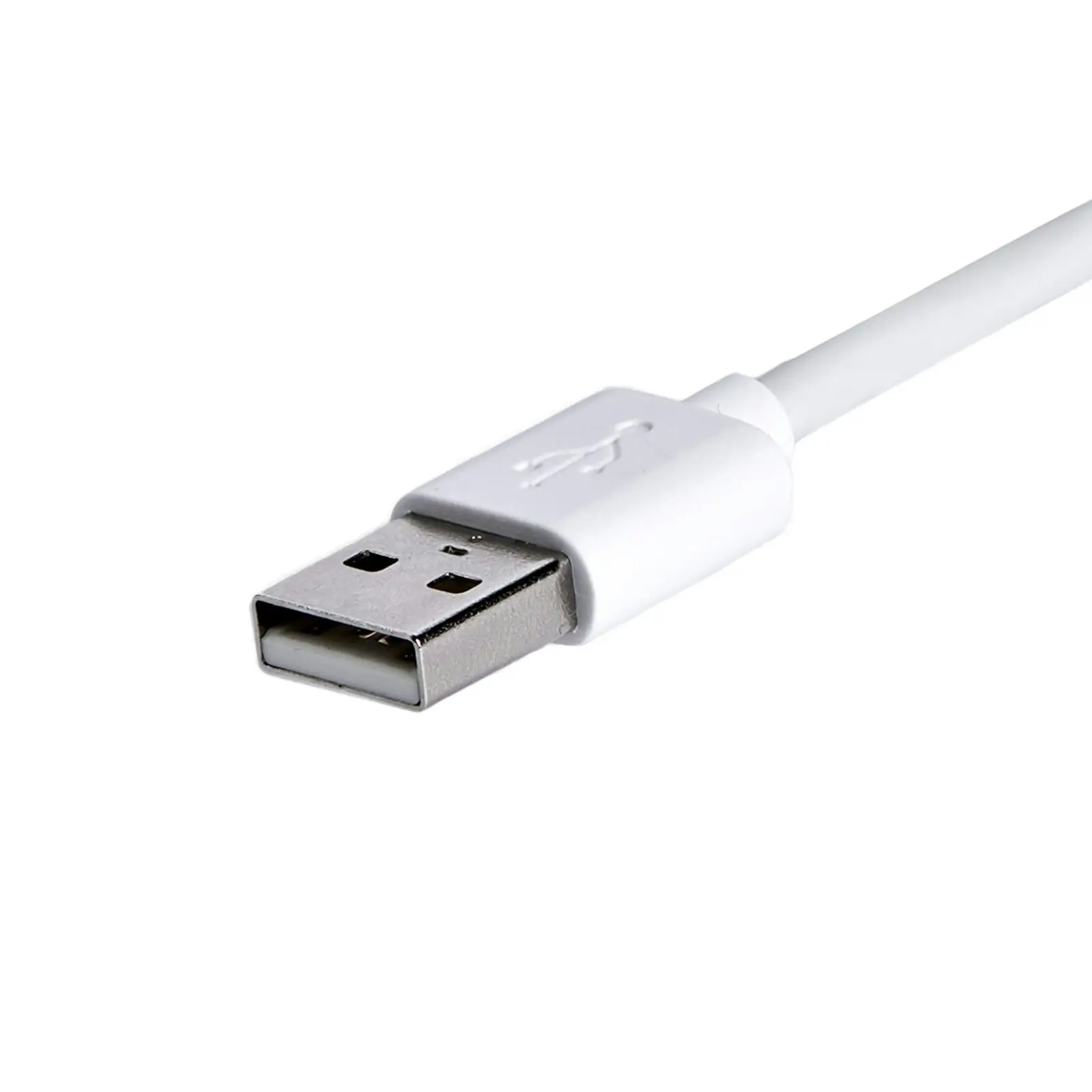 Star Tech 2m USB-A Lightning MFI-Certified Charging Cable Angled for iPhone WH