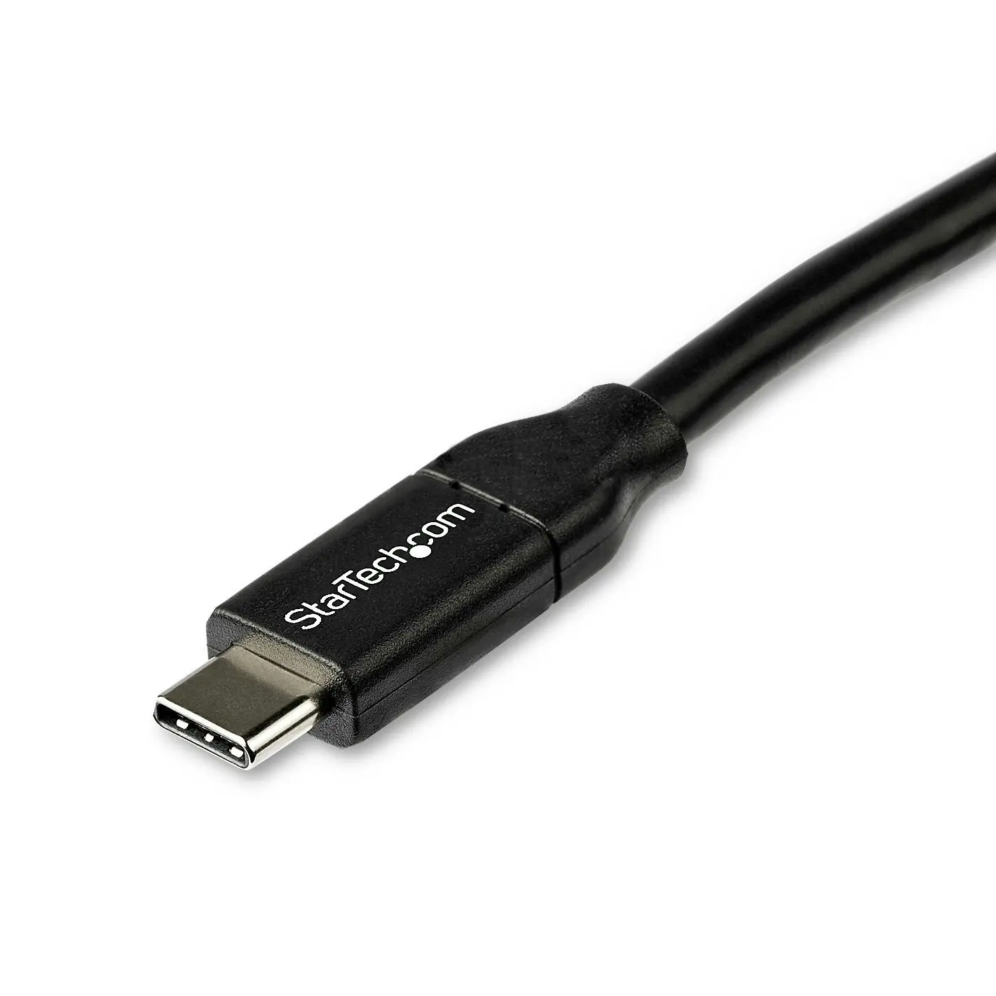 Star Tech 2m USB-C to USB-C Fast Charge&Sync Cable w/ 5A PD Male To Male BLK