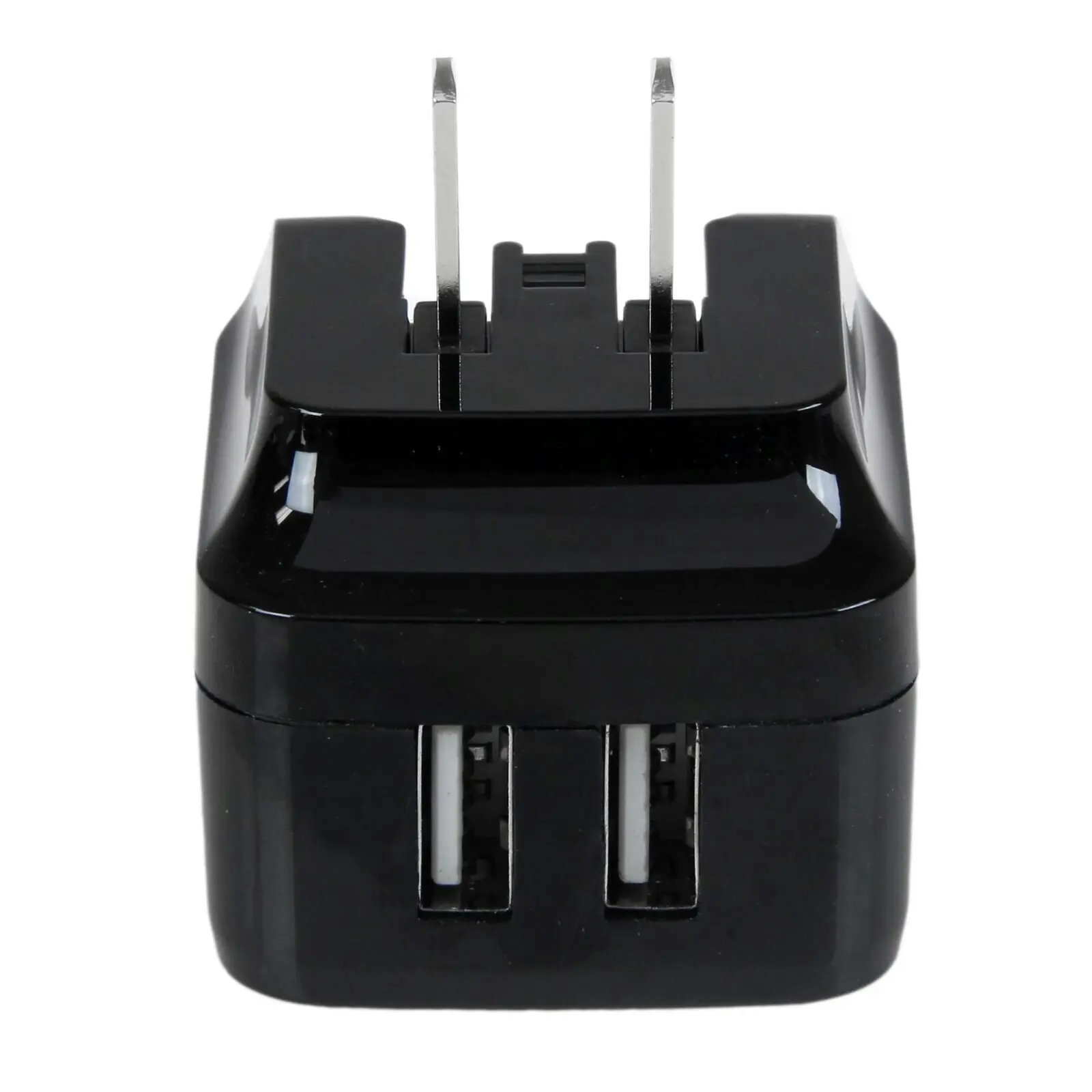 Star Tech Dual-Port USB Wall Charger 17W For Phone - International Travel Black