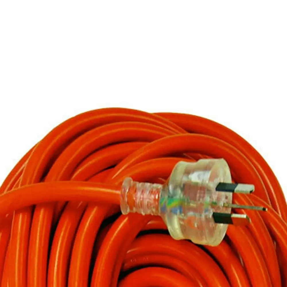 UltraCharge Tradesman 10m Heavy Duty Extension Lead/Cord 10Amp Outdoor Orange