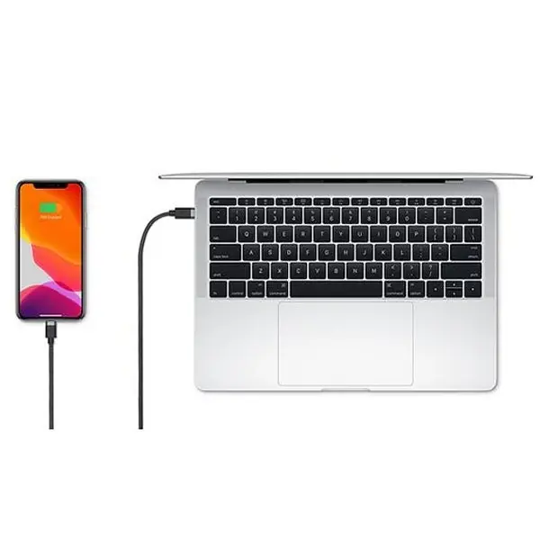 Mophie USB-C to Lightning MFI-Certified Charging Cable 1.8m for iPhone Apple BLK