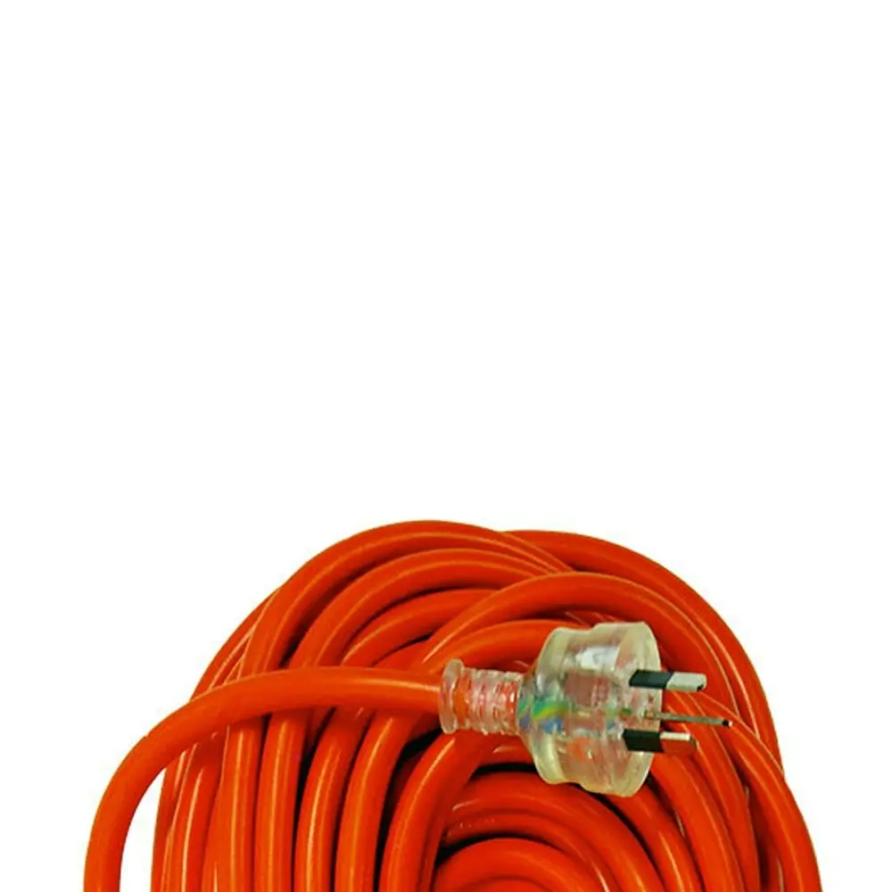 UltraCharge 15m Extension Lead Cable 10A Extra Heavy Duty Cord Plug/Socket Red