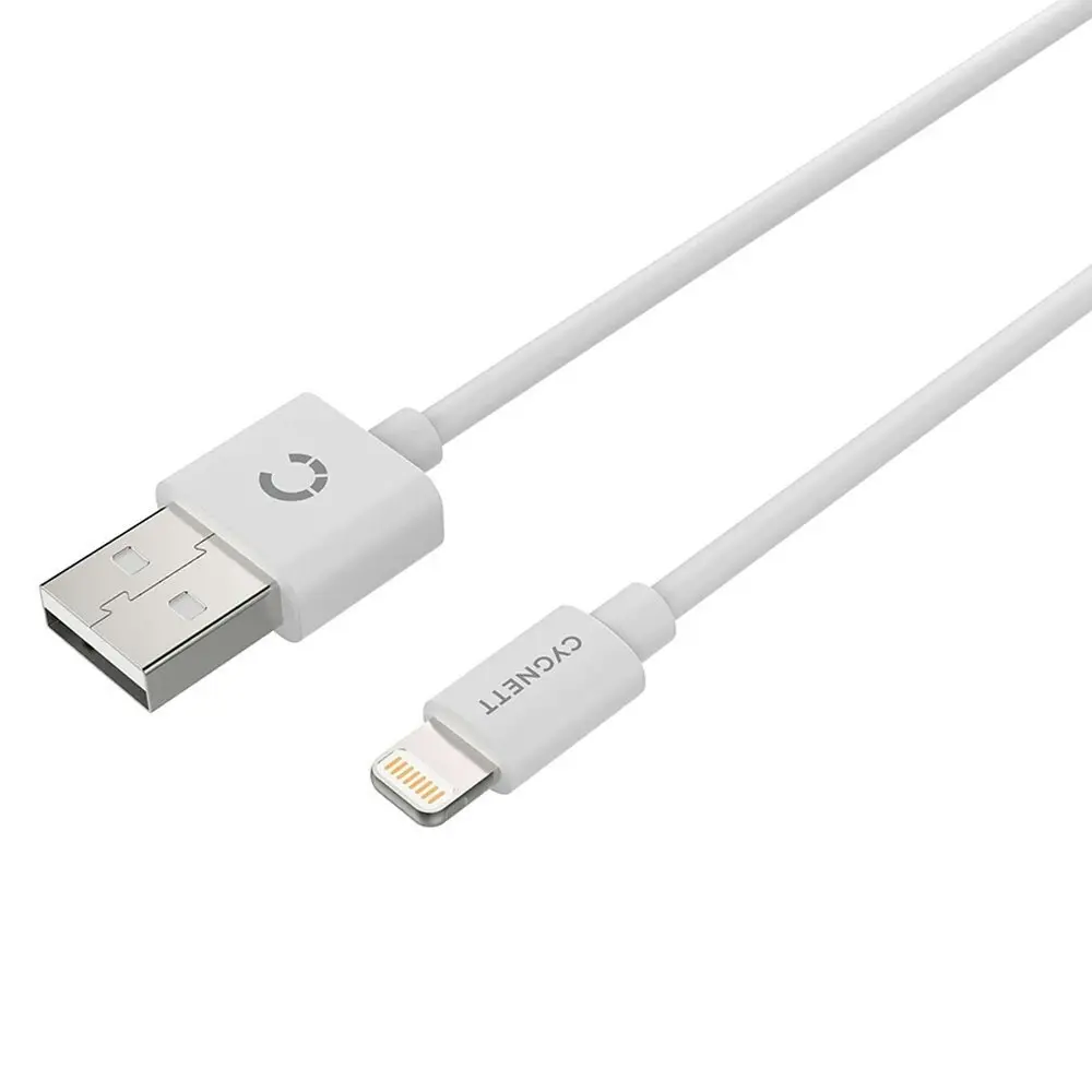 Cygnett Essentials Lightning MFI-Certified To USB-A Charging Cable 1m iPhone WHT