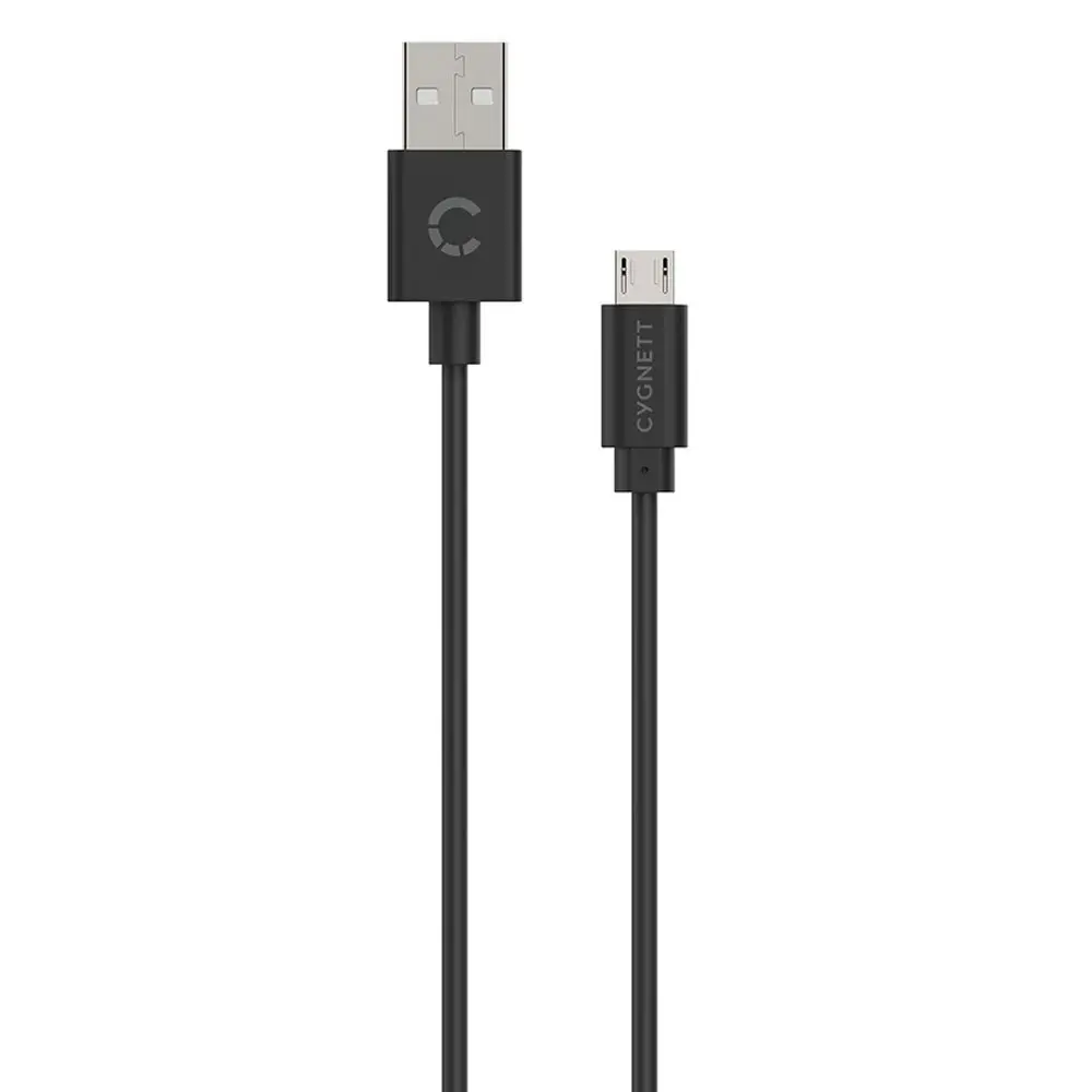 Cygnett Essentials Micro USB To USB-A Cable 1m f/ Andriod Phones/Tablet Black