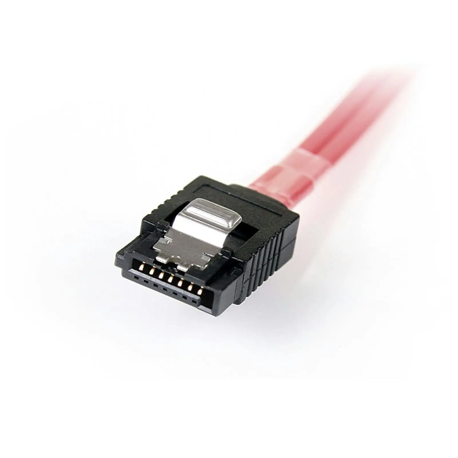 Star Tech 50cm Serial Attached SCSI SAS Cable - SFF-8087 To 4x Latching SATA Red