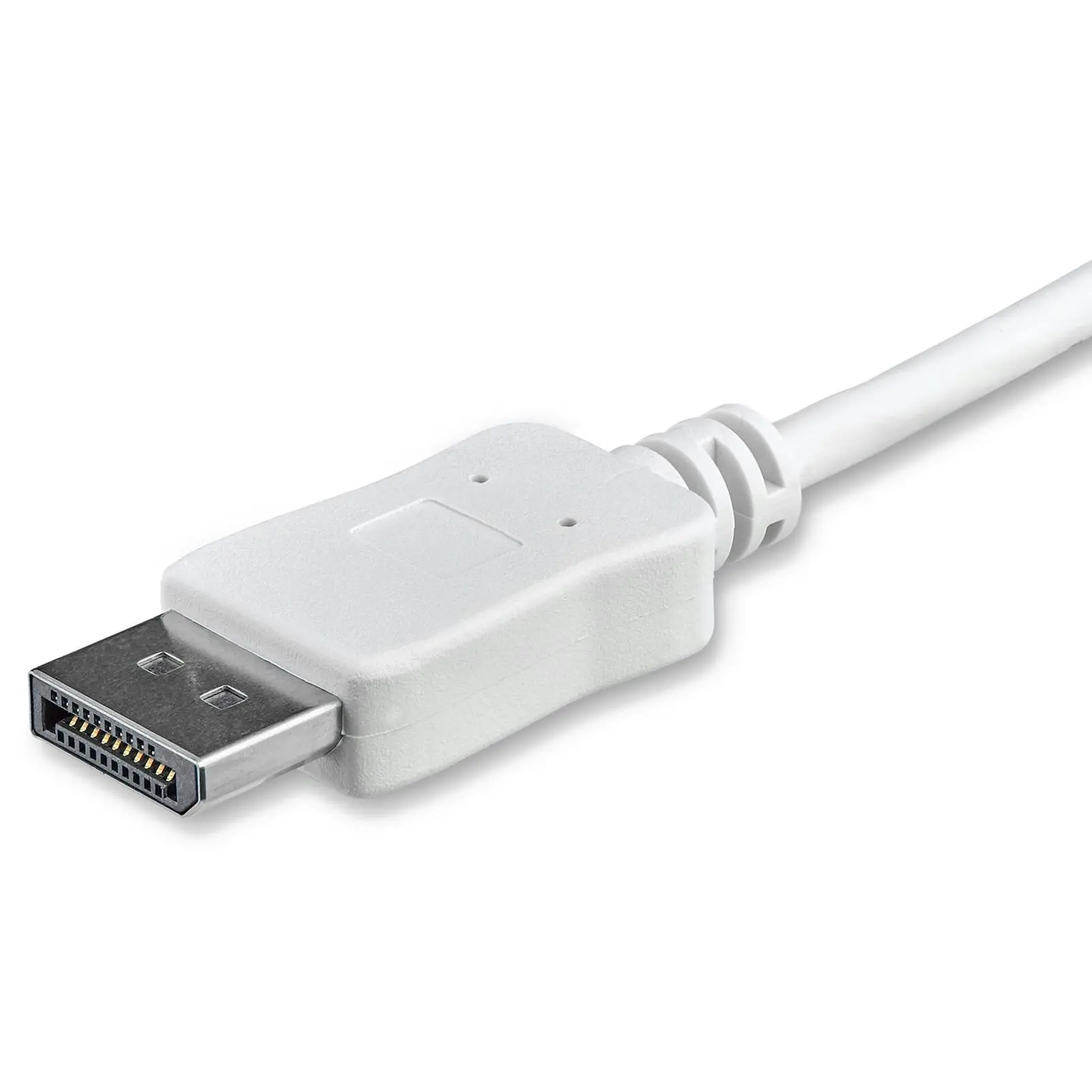 Star Tech 1m USB C To DisplayPort 1.2 Cable 4K/60Hz 21.6Gbps WHT For Windows/Mac