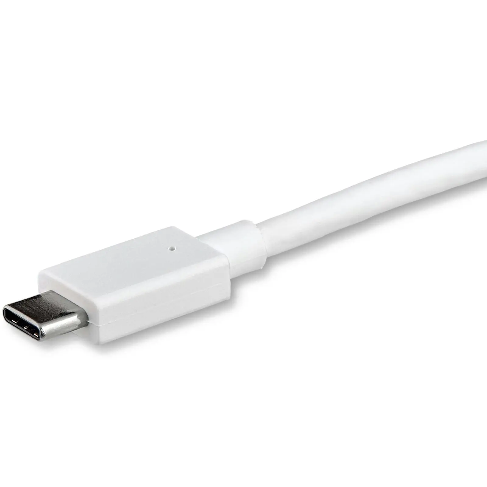 Star Tech 1m USB C To DisplayPort 1.2 Cable 4K/60Hz 21.6Gbps WHT For Windows/Mac