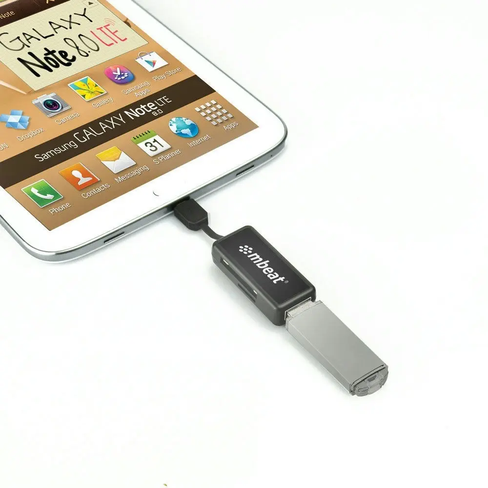 Micro USB Card Reader and Hub for Android Smartphones Tablet Samsung Sony HTC