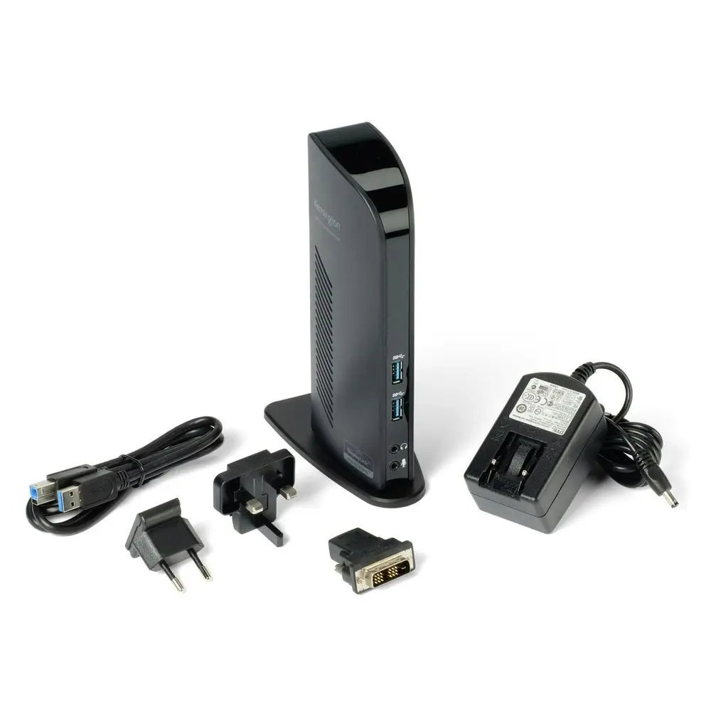 Kensington Universal Hub Adapter USB HDMI VGA DVI for Windows PC Monitor Laptop