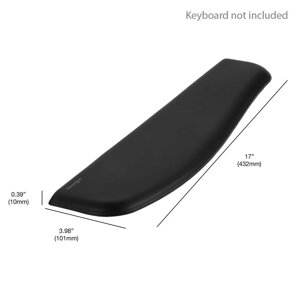 Kensington ErgoSoft Wrist Rest for Mac/PC Computer Keyboard/Laptop/Gel/Ergonomic