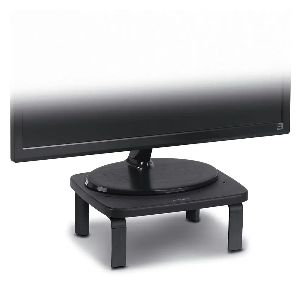 Kensington Smart Fit Monitor Stand 3 Height Settings for Computer Screen Black