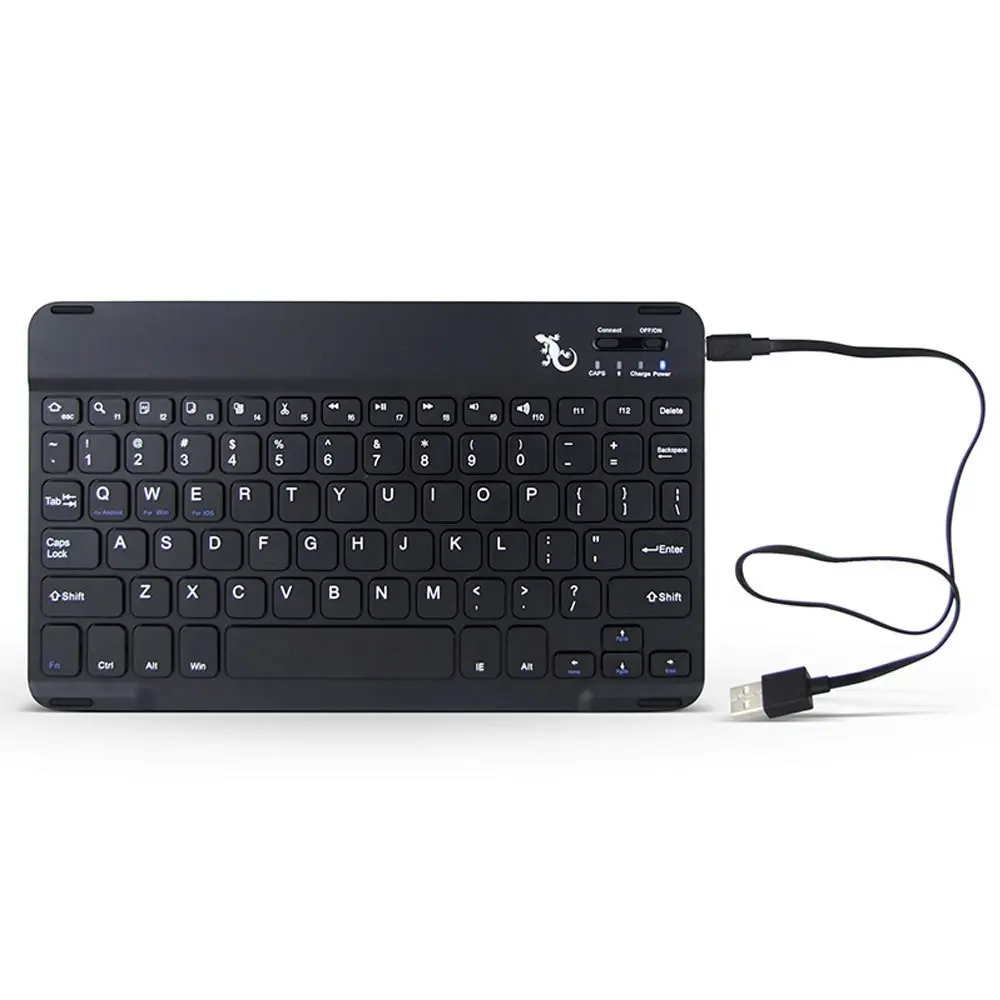 Gecko Rechargeable Wireless Bluetooth Keyboard for iPad Android Windows MAC PC