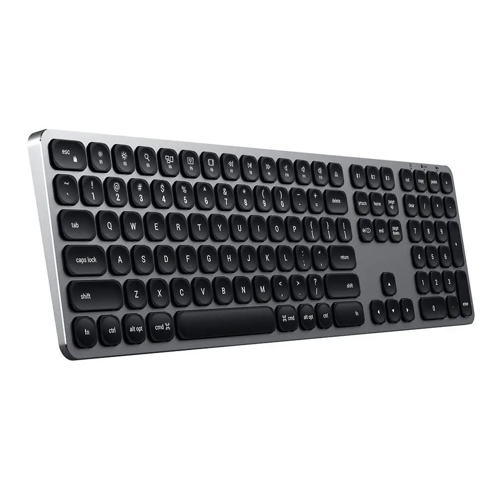 Satechi Rechargeable Bluetooth/Wireless Keyboard f/ iMac/iPad/Macbook Space Grey