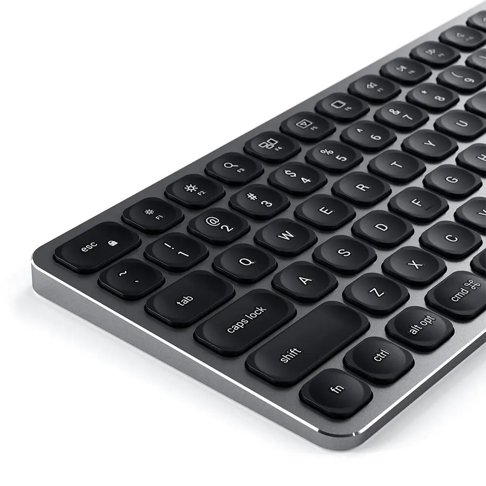 Satechi Rechargeable Bluetooth/Wireless Keyboard f/ iMac/iPad/Macbook Space Grey