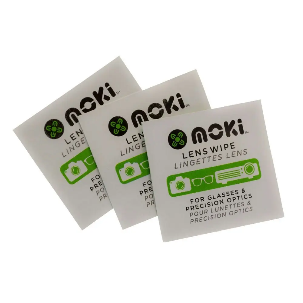 2x 40pc Moki Optical Lens Wipes Cleaner Cleaning Wet Tissue for Camera/VR/Phone