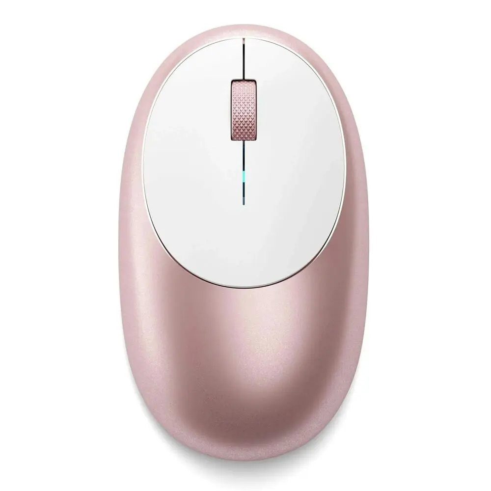 Satechi M1 Bluetooth Wireless Optical Rechargeable Mouse for PC/Laptop Rose Gold