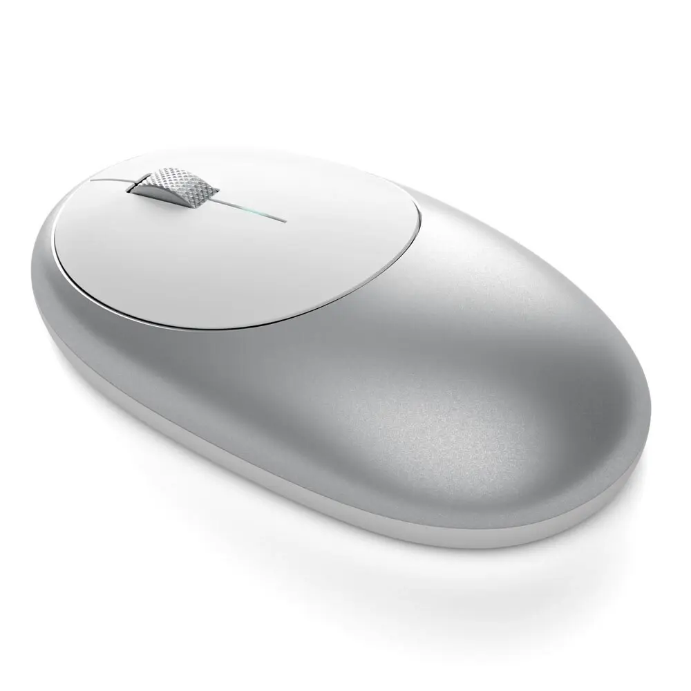 Satechi M1 Bluetooth Wireless Optical Rechargeable Mouse for PC/Laptop Silver