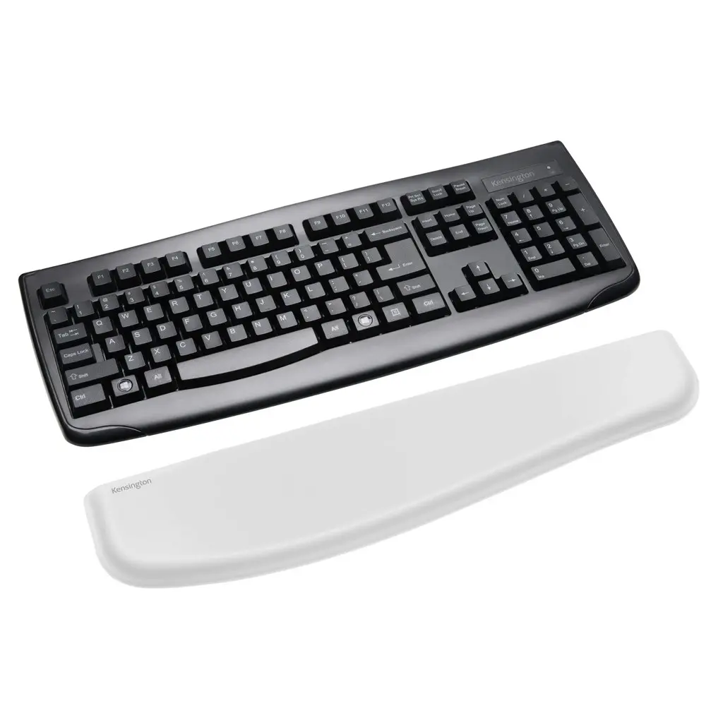 Kensington ErgoSoft Gel Ergonomic Soft Computer Standard Keyboard Wrist Rest GRY