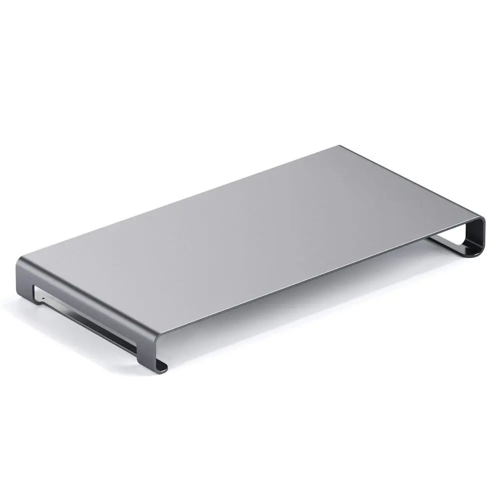 Satechi Slim Aluminium Desktop Monitor Stand Computer Riser Holder Space Grey