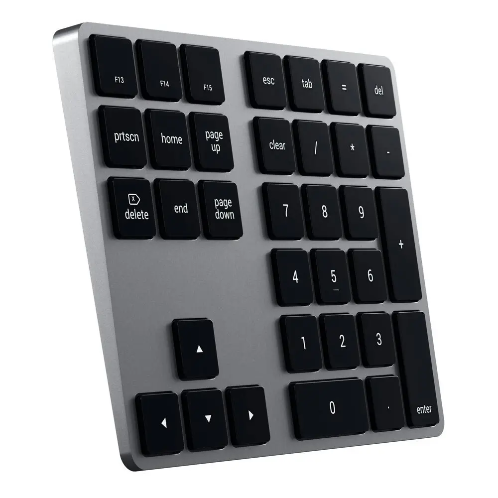 Satechi USB-C Rechargeable Keypad Bluetooth Wireless Extension f/ Keyboard Grey