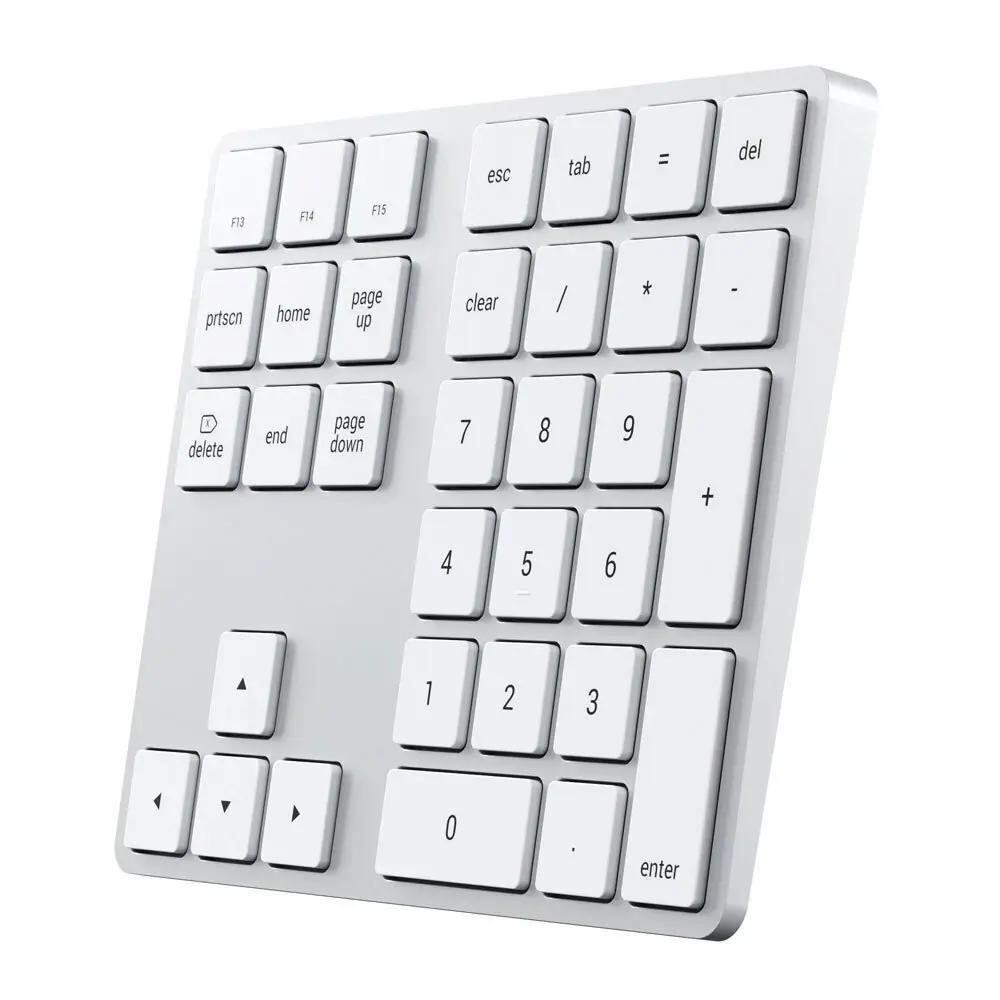 Satechi USB-C Rechargeable Keypad Bluetooth Wireless Extension f/Mac Keyboard SL