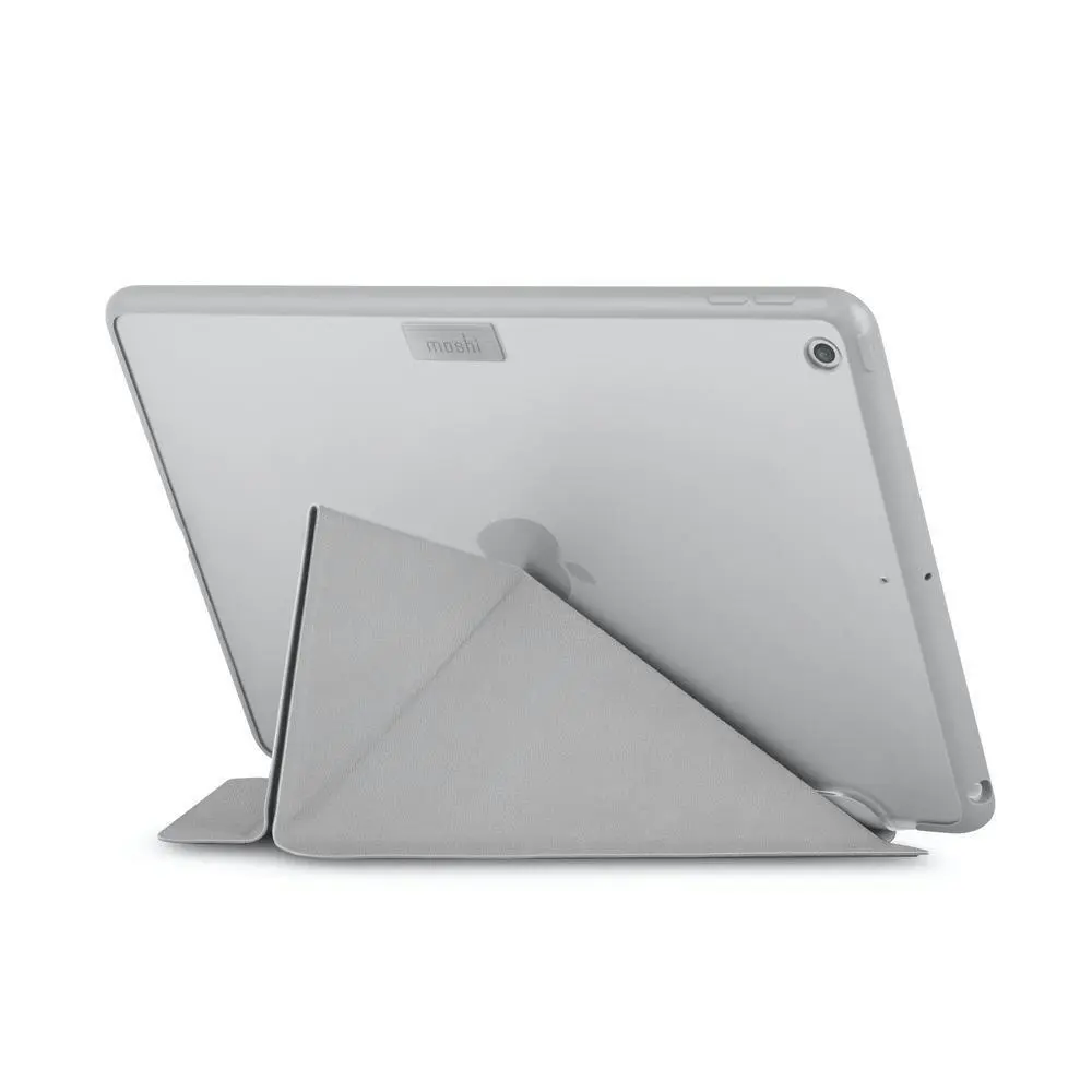 Moshi VersaCover Folding Folio Case w/Stand For iPad 10.2" 7th GEN Stone Grey