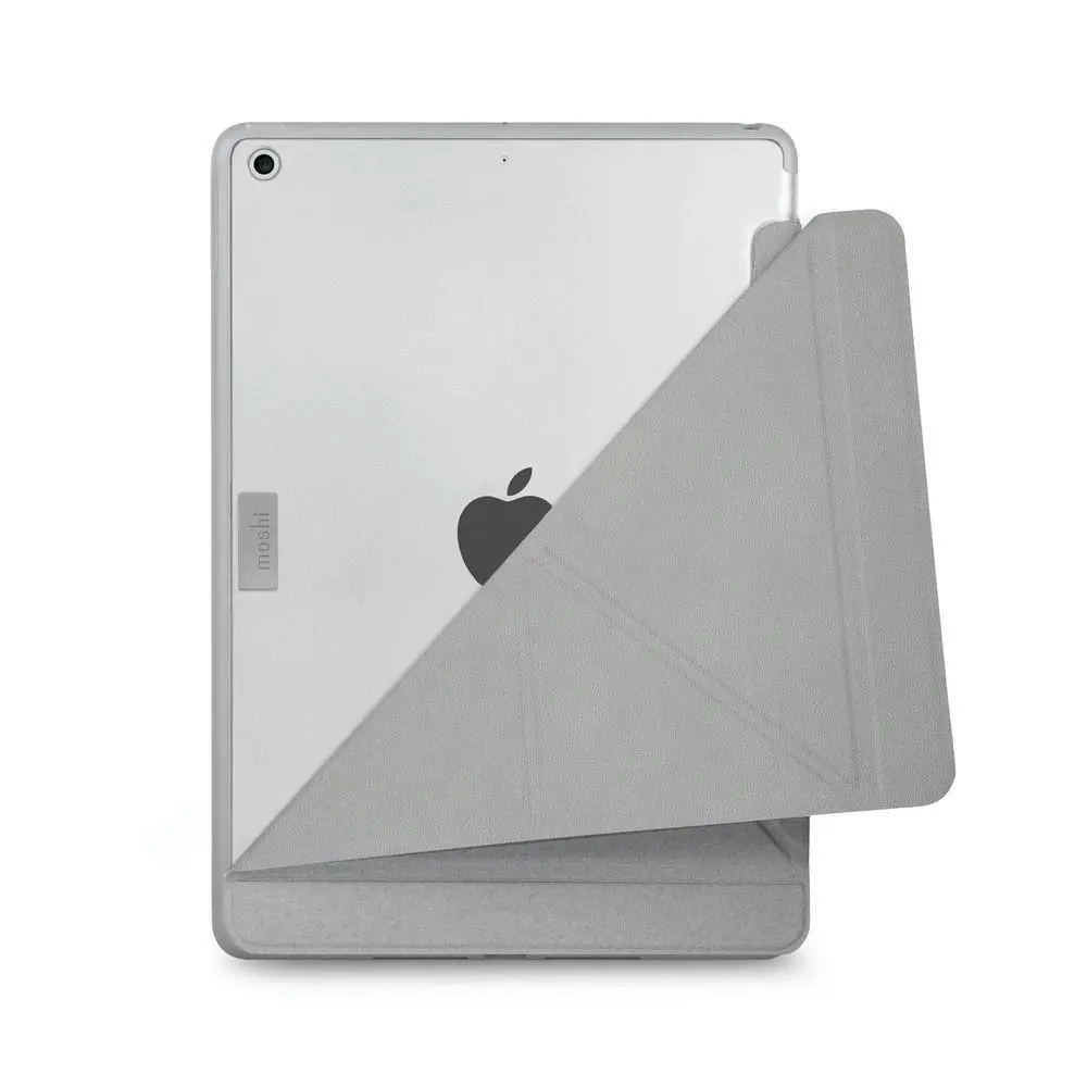 Moshi VersaCover Folding Folio Case w/Stand For iPad 10.2" 7th GEN Stone Grey