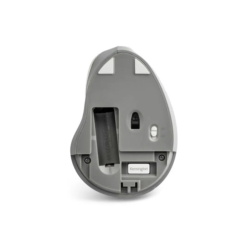 Kensington Pro Fit Ergo Vertical 6 Buttons Universal USB Wireless Mouse Grey