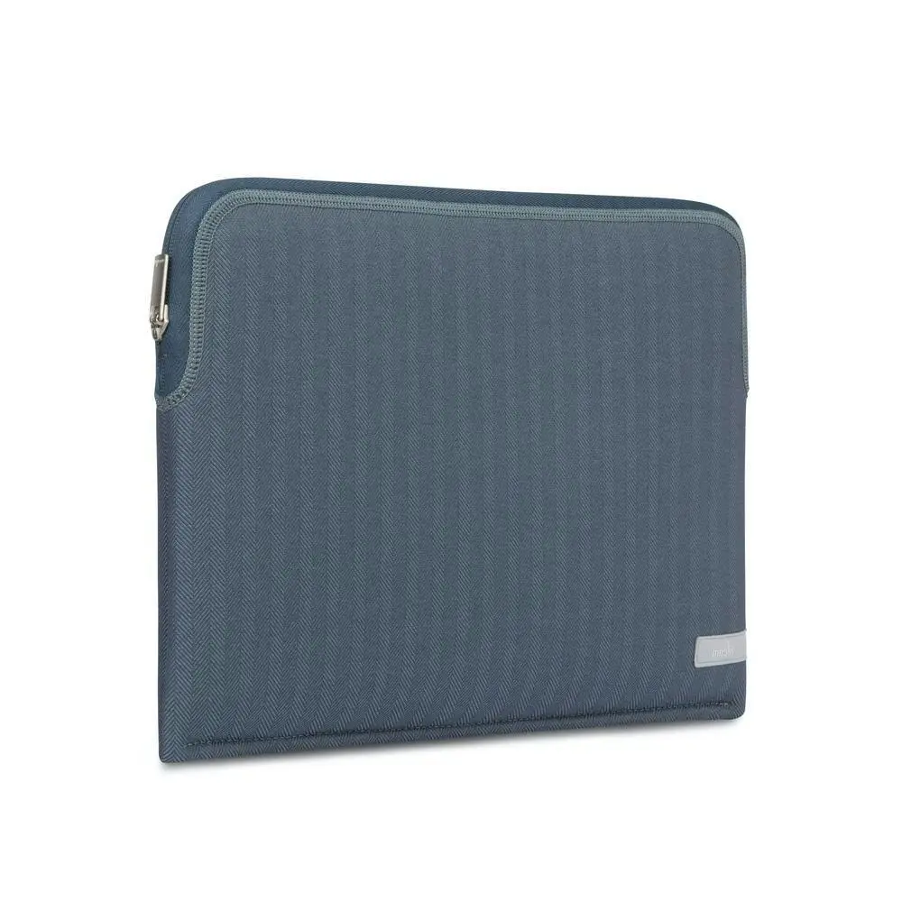 Moshi Pluma Water Resistant Sleeve Case Bag For 13" Laptop/Tablet/iPad Blue