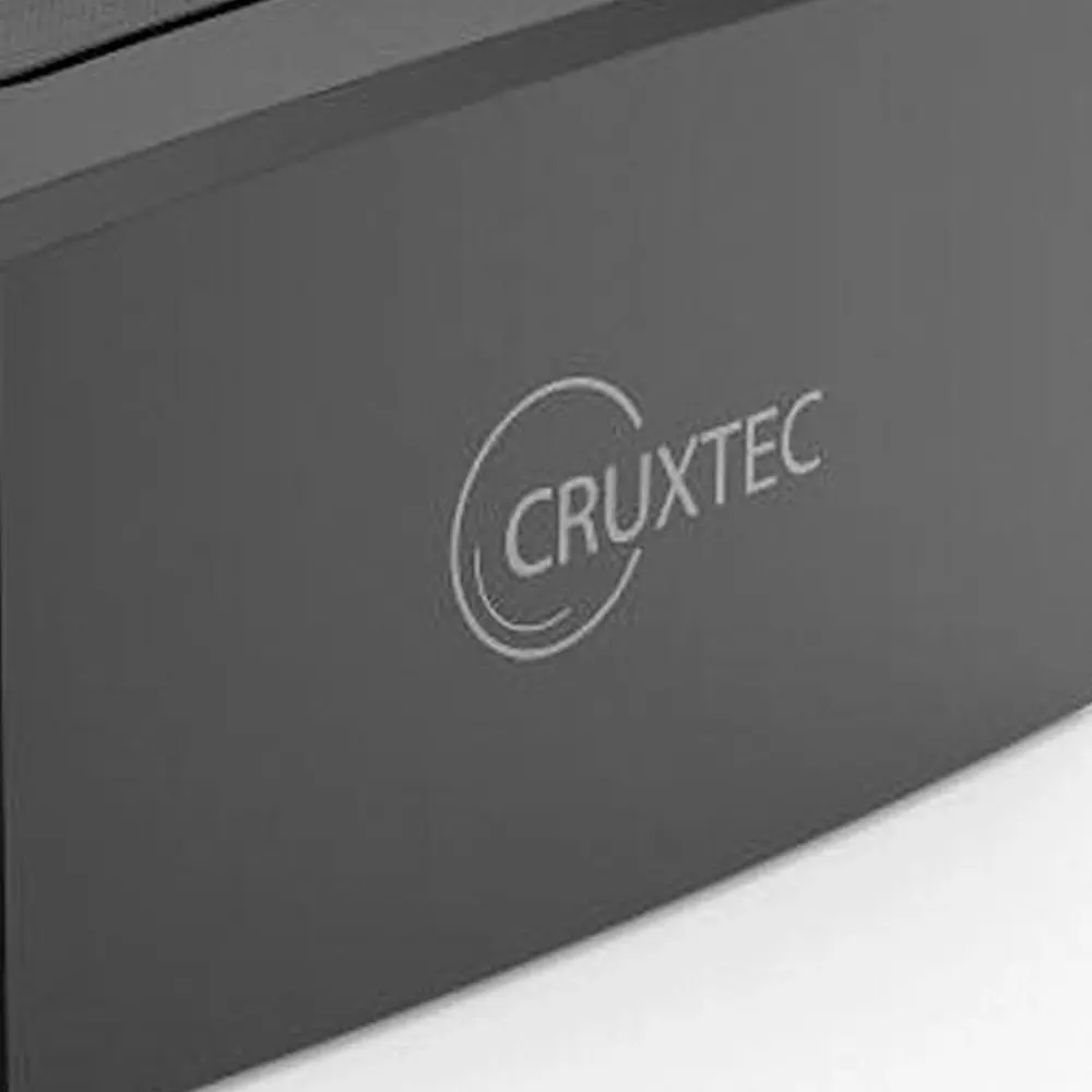 Cruxtec 2 Bay 2.5in/3.5in 1-to-1 Clone Hard Drive Docking Station Storage Black