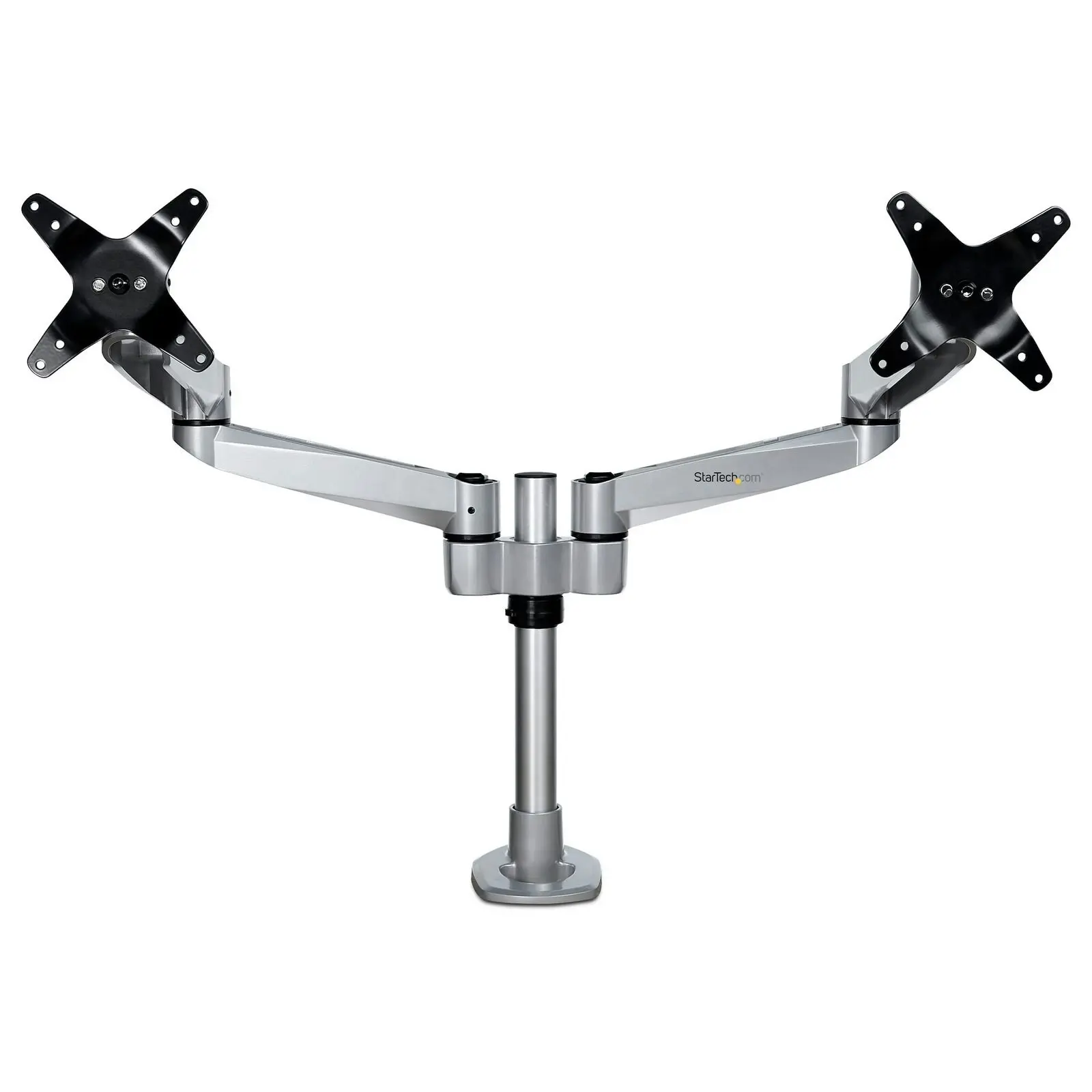 Star Tech Dual Articulating 10kg Per Monitor Stand VESA for 27in Display SLV