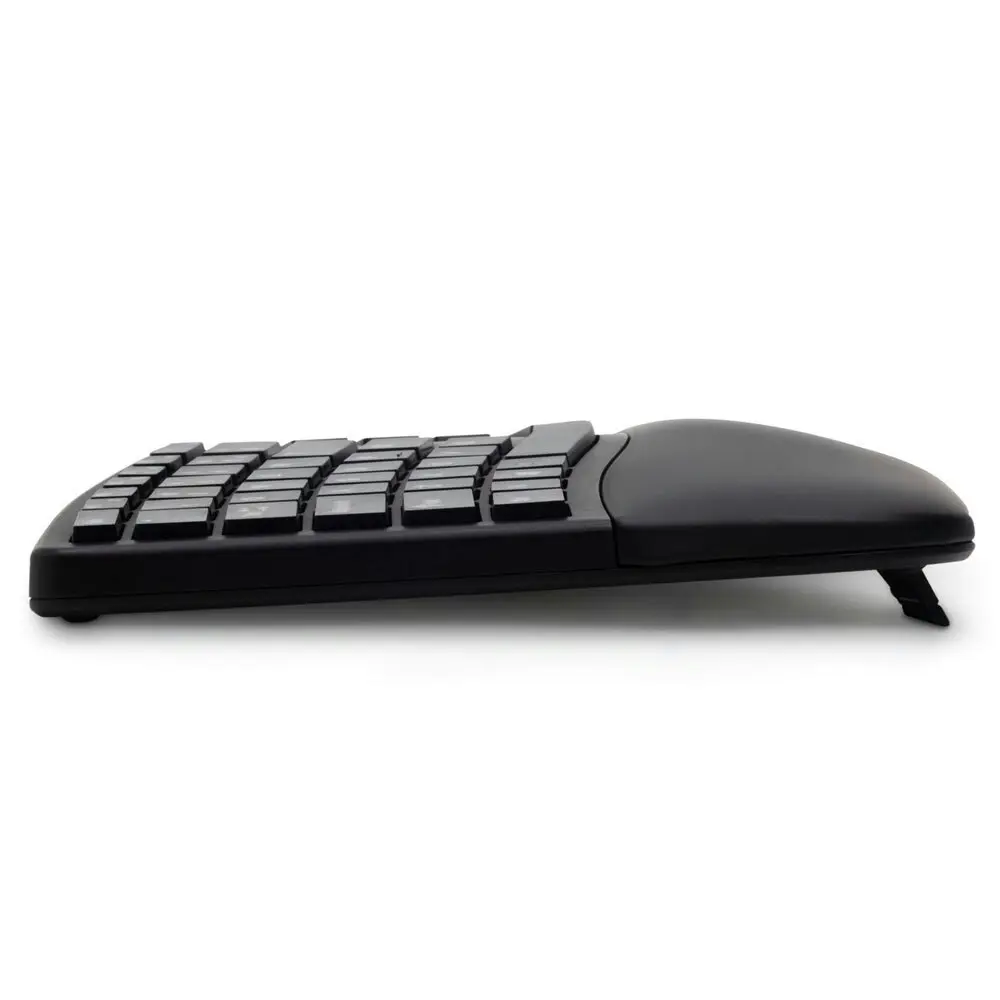 Kensington Ergonomic Dual Wireless Ergo Bluetooth Keyboard for PC/Laptop Black