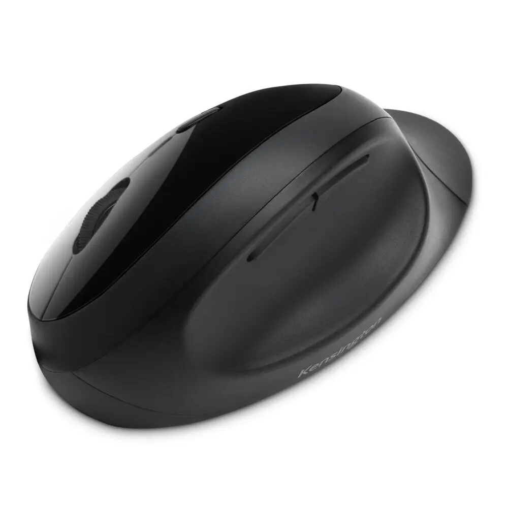 Kensington Dual Wireless Bluetooth Ergonomic Mouse 1600DPI for PC/Laptop Black