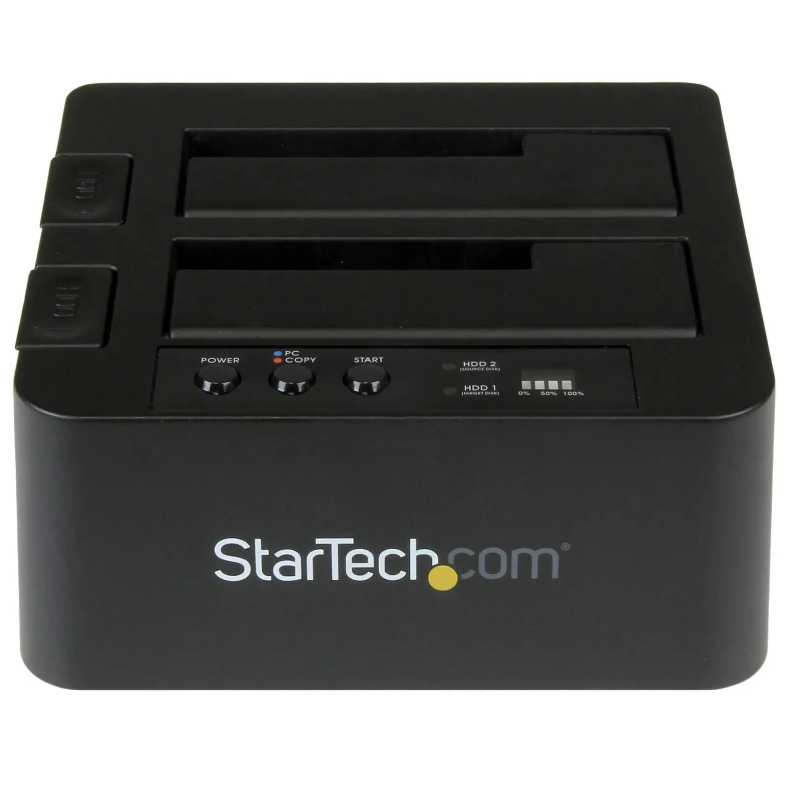 Star Tech Standalone Duplicator Cloner Dock for 2.5"/3.5" SATA SSD/HDD Drives