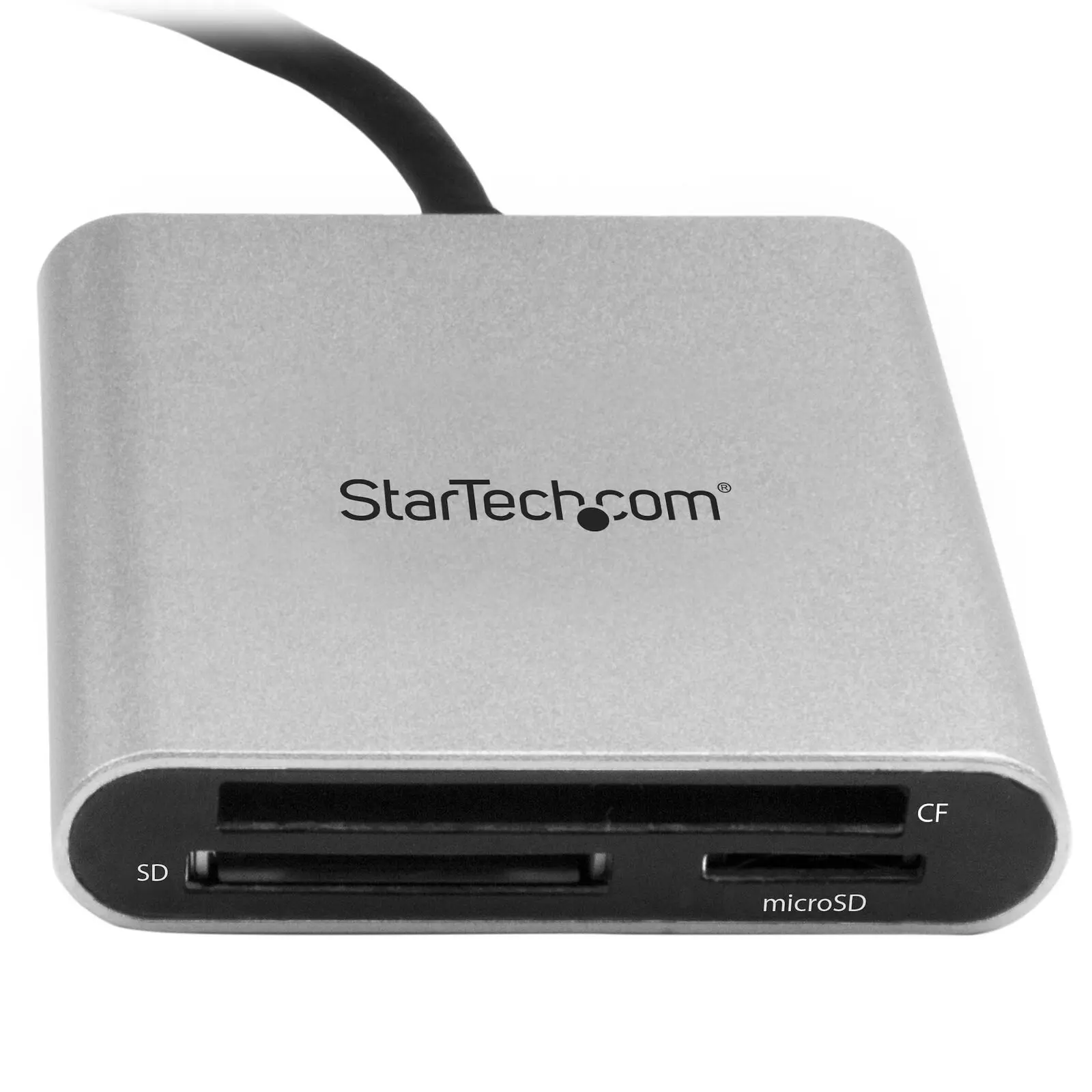 Star Tech USB-C SD/microSD/CF Flash Memory Card Reader f/ Phones Laptop/Computer